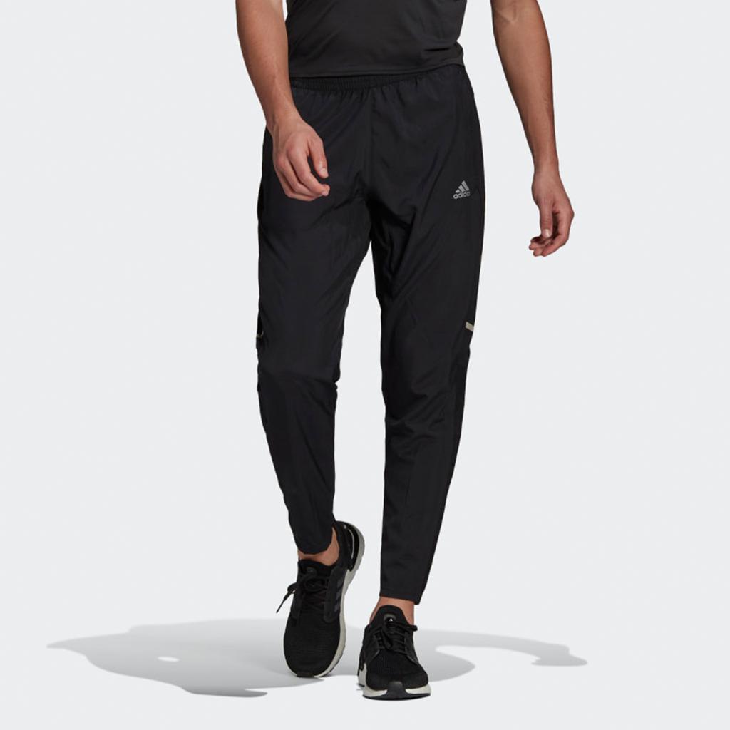 adidas Спортивные брюки для бега со светоотражающим логотипом Own The Run, мужские брюки, черные GM1598