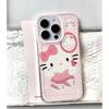 Cute Badminton Racket Cats for IPhone 16 Mobile Phone Case Apple 15 Protective Case