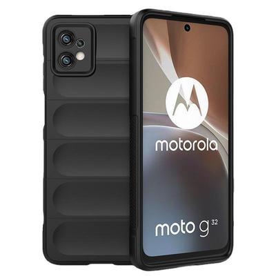 Силиконовый противоскользящий защитный чехол Motorola G32, Phantom Shield, устойчивый к падениям для G86