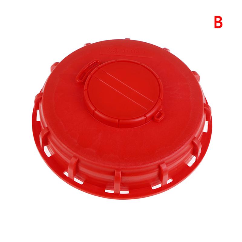 Red Ibc Lid Water Liquid Storage Ibc Tank Fitting Plastic Cover Cap Adaptor