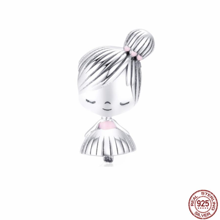 Подходят оригинальные браслеты, подвески, ювелирные изделия, новые S925 стерлингового серебра, сверкающие бусины камеры, семейное дерево, воздушный шар, щенок, кошка, кулон