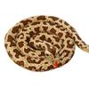 1pc Giant Snakes Plush Toy Simulation Long Golden Python Stuffed Snake Plushie Children Boys Gift Home Decoration