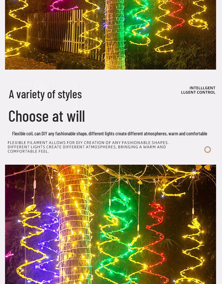 Светодиодные солнечные ротанговые гирлянды для украшения открытого двора и ландшафта