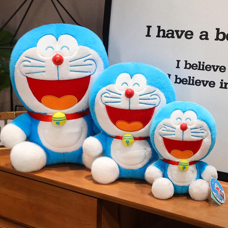 Cartoon Doraemon Kawaii Plush Toy Soft Stuffed Animal Doll Doll Anime Figures Room Decoration Birthday Gifts for Girlfriend