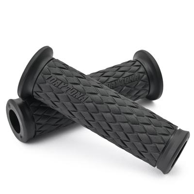 Motorcycle for Diameter Grippy Grips 33432 Grips, 122mm, 22.2mm Handlebars, Through-end, GG-D-KNIT, Black,