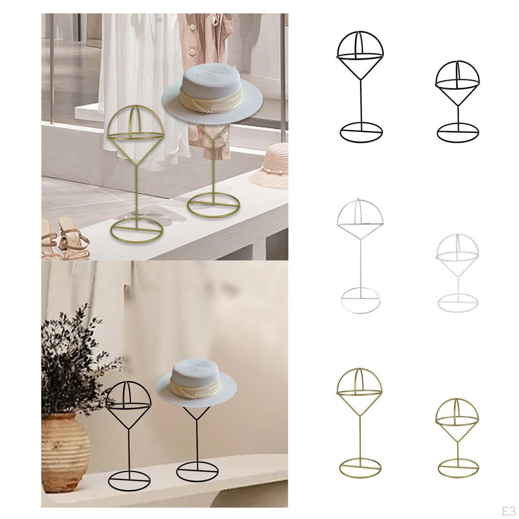 Cap Display Stand Hat Displaying Rack Simple Dome Design Multipurpose Decoration Holder Storage