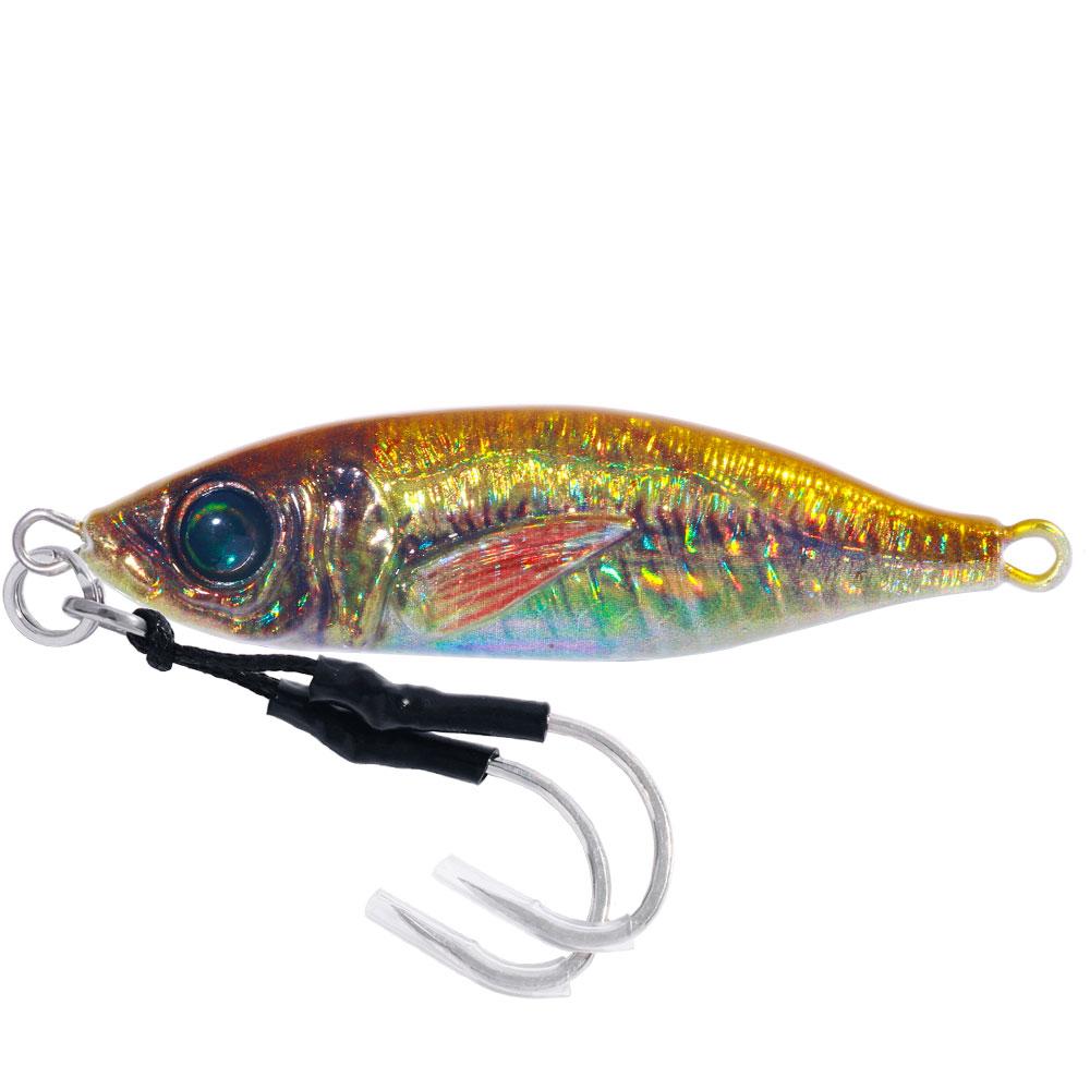 30G 40G 60G 80G Metal Jig Candy Casting Lead Bait Jigging Bait Slow Pitch With Assist Hooks Jigs Lure
