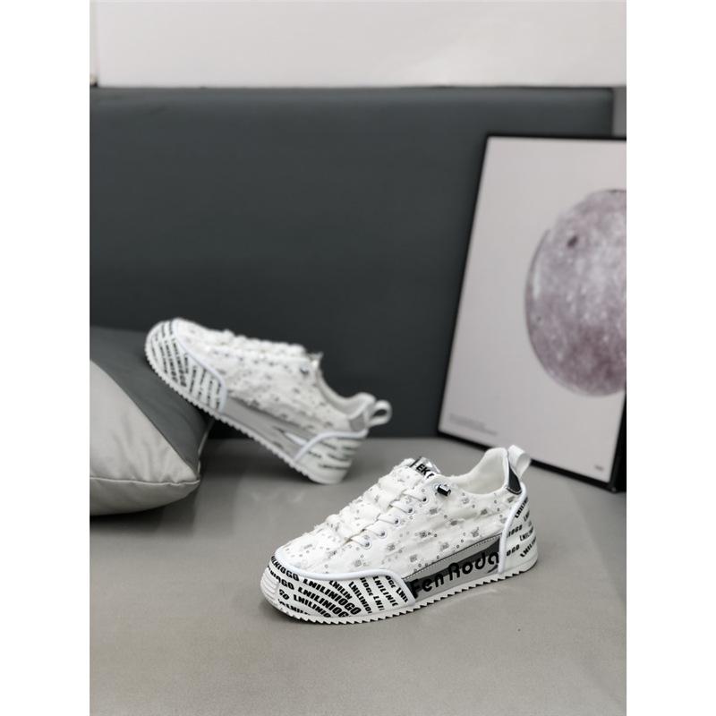 Summer mesh cloth surface light shoes street casual shoes low-top sports bm