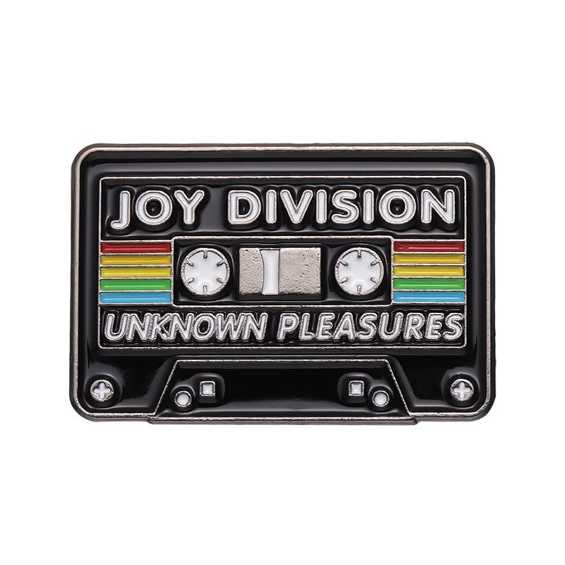 Music Tape Card Enamel Pins Custom Retro Tapes CD Badges Brooches Pleasures Punk Jewelry Metal Gifts To Music Students