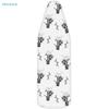 Heat-Resistant Ironing Board Cloth Cover - Non-Fray Fabric Covers With Multiple Pattern  Size Options (Washable Ironing Pad)