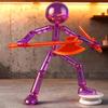 Многосуставная фигурка-стикмен Игрушка 3D-печатный манекен-стикмен с подвижными суставами Подвижные конечности Сборка Для детей Подростков