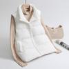 Women Winter Warm Cotton Padded Puffer Vests Sleeveless Parkas Jacket