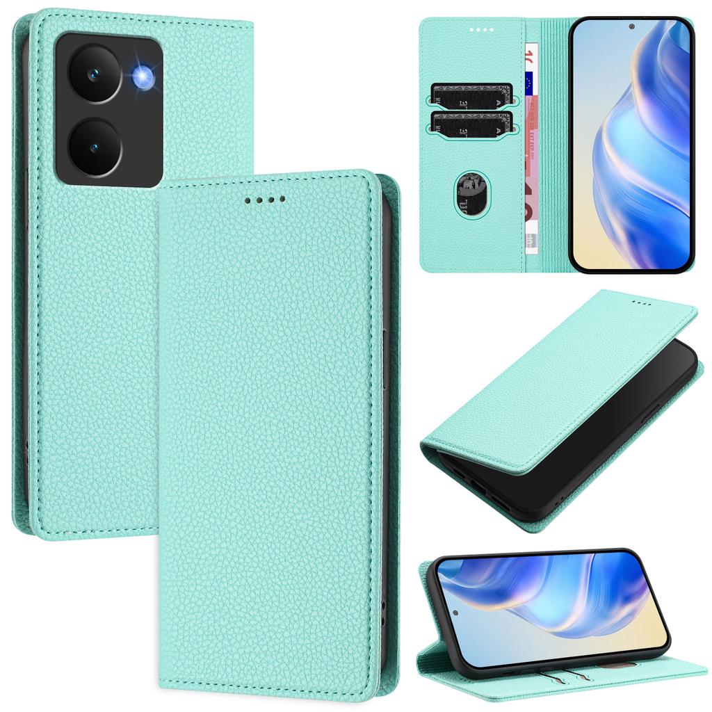 For Realme P3 Ultra 5G Wallet Case RFID Blocking Litchi Texture Leather Mobile Cover