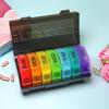 Lightweight Pills Organizer Compact Great Daily Use Pill Container