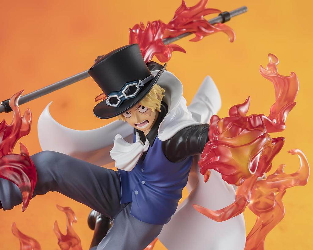 TAMASHII NATIONS Figuarts ZERO ONE PIECE Fierce Sabo Fire Fist Rook 190 мм ПВХ АБС окрашенная полная фигурка [Super Battle] - King's - Приблизительно. &