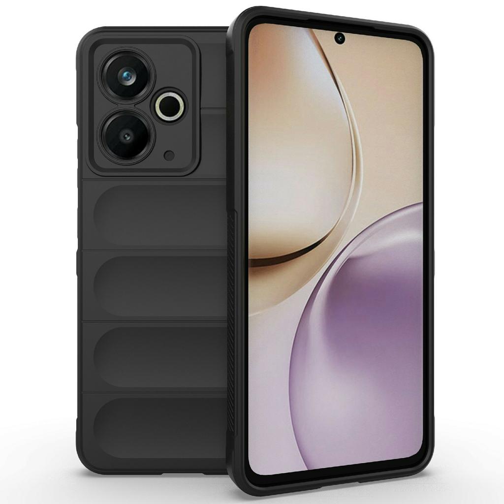 Для Realme 14T 5G Чехол Противоударный Мягкий ТПУ Прочный Чехол-накладка на заднюю панель телефона