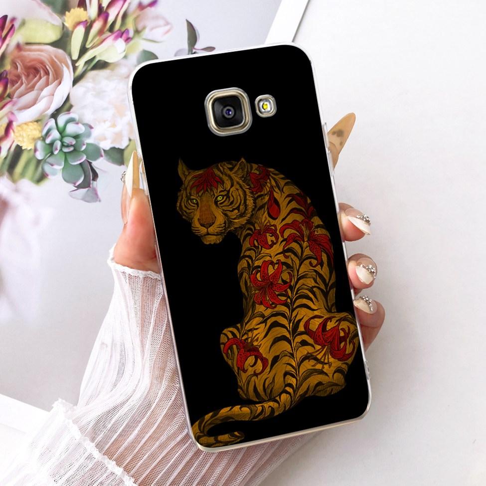 Clear For Samsung A3 2016 Case SM-A310F Cute Cat Fashion Butterfly Funny 2D Painted Casing For Samsung Galaxy A3 2016 Cover