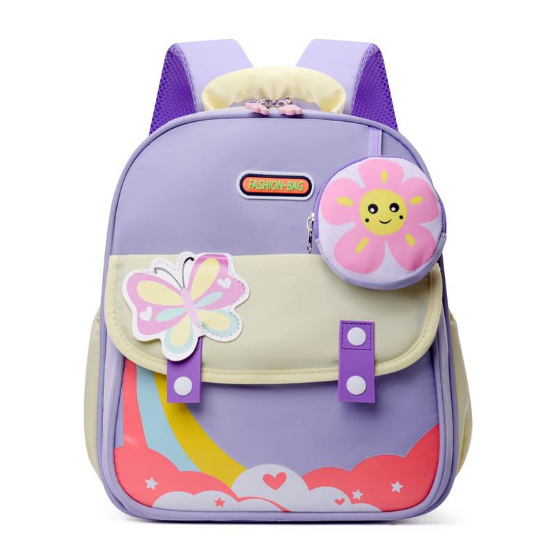Lightweight And Durable Kids Backpack For School With Cute Cartoon Frog Style