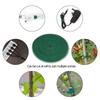 Green Plant Tie Wire Self-adhesive Plant Tie, Climbing Vine Flower Tie Fixed Rope Tie 10mm*2 Meters/roll 5pc