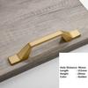 Handles Drawer Cabinet Furniture Kitchen Handles for Cabinet Knob Door Drawer Furniture Kitchen Knob Golden Simplicity Hardware