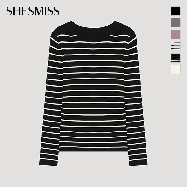  She S miSS Ребристая вязка с вырезом-лодочкой SSkpoo32080