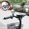 Universal Cycling Mirror Positioning System Wide Angle View ABS Housing For Road Visibility Protection