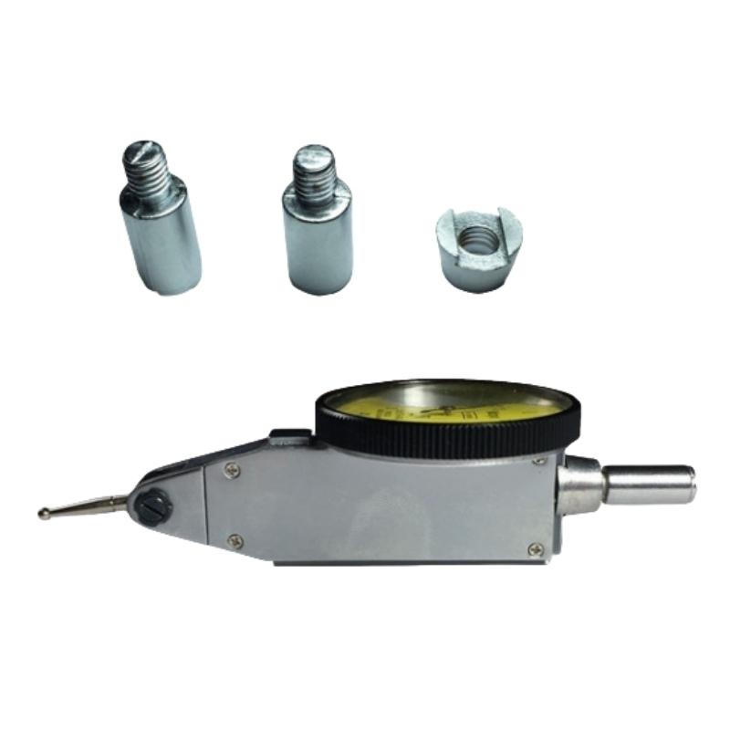 CNC 2046S Lever Table Dial Indicator 0-0.8mm 0.01mm Gauge Scale Dovetail Rails Indicator Measuring Tool 513-404