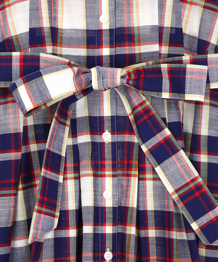 Хлопковое платье-рубашка в клетку мадрас от BROOKS BROTHERS (много) (Bbdzwm68227Es)