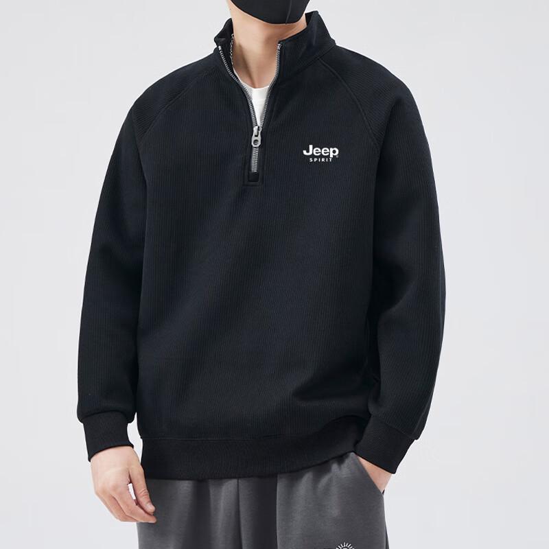 Мужской повседневный свитшот с полувысоким воротником JEEP SPIRIT