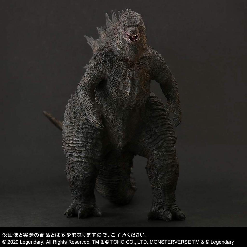 GARAGE TOY Toho Large Monster Series Godzilla 2019 Общая длина 480 мм Готовая фигурка X-Plus, окрашенная в ПВХ, прибл.