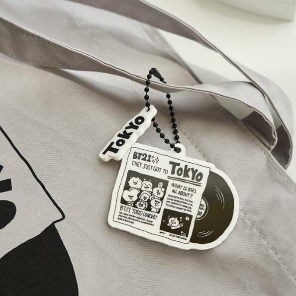 BT21 Акриловый брелок для ключей City Edition