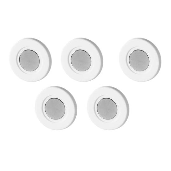 5/10 шт. Магнитный держатель пульта дистанционного управления, самоклеящийся настенный держатель для телевизора, кондиционера, пульта дистанционного управления, органайзер для домашнего офиса без отверстий