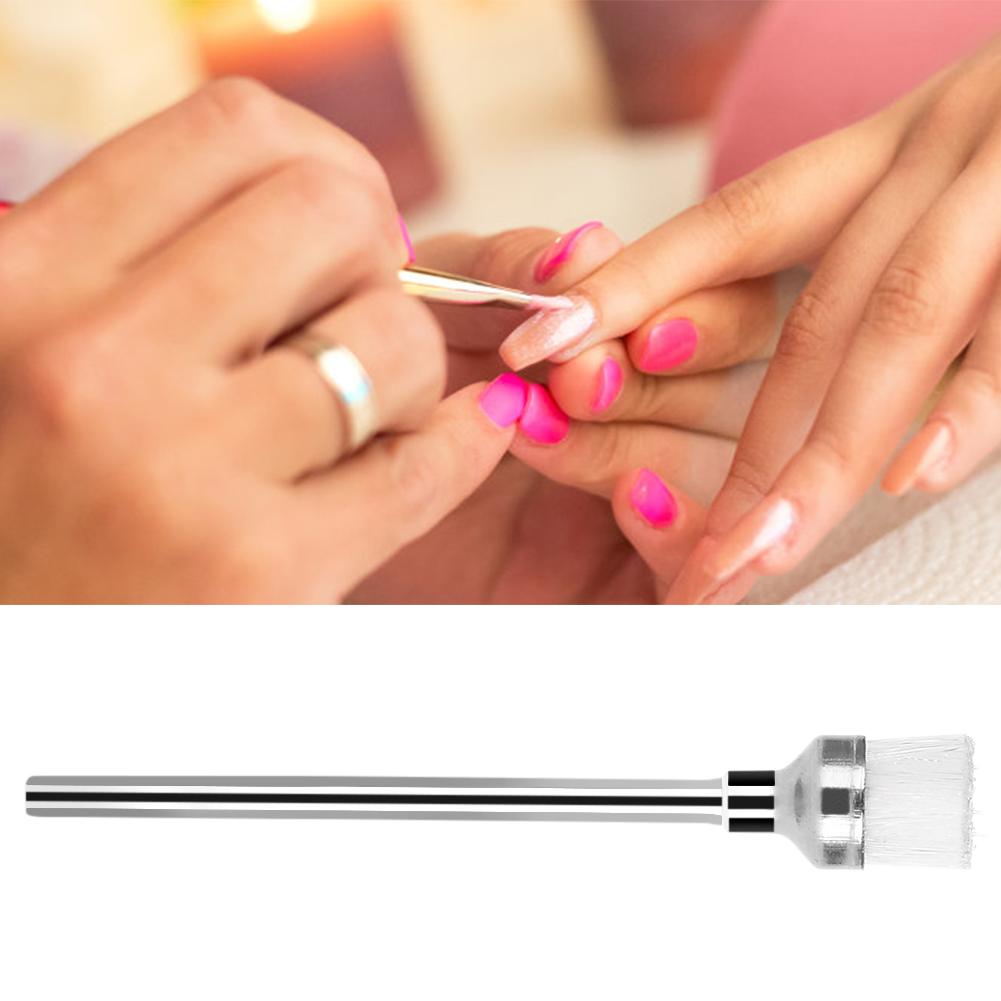 Nail Dust Brush Dust Cleaning Powder Removal Brush Manicure Nail Art Tools(Pink)