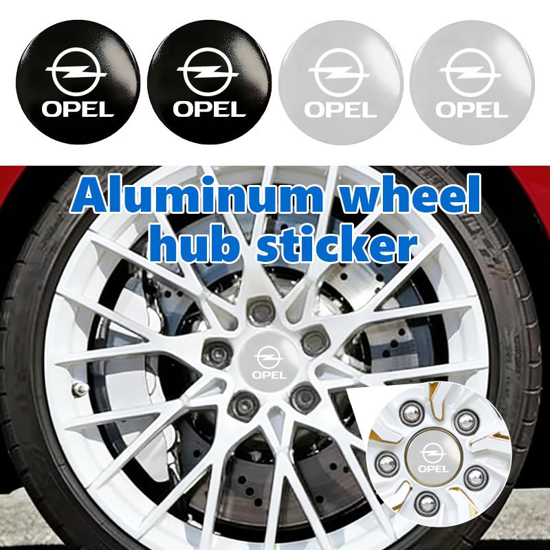 For Opel 56mm Car Logo Wheel Hub Center Cap Sticker Rim Badge Cover ADAM ASTRA J K CORSA E INSIGNIA MOKKA VIVA Meriva