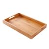 Bamboo Storage Tray household Tea Tray Retro Storage Plate  Home Living Room