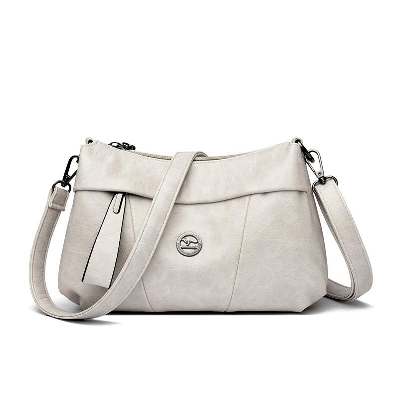 Легкая роскошная трехслойная текстура, простая и универсальная сумка через плечо, высококачественная женская сумка через плечо