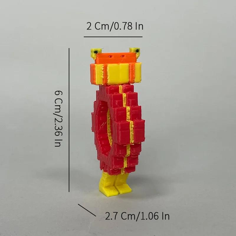 3D-печатные животные «Гниль мозга» Tralalelo Tralala Sharkbricks Подарок для детей Автомобиль Настольный домашний декор