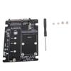 2 In 1 Mini M.2 NGFF & MSATA SSD To SATA 3.0 Hard Disk Adapter Converter Card