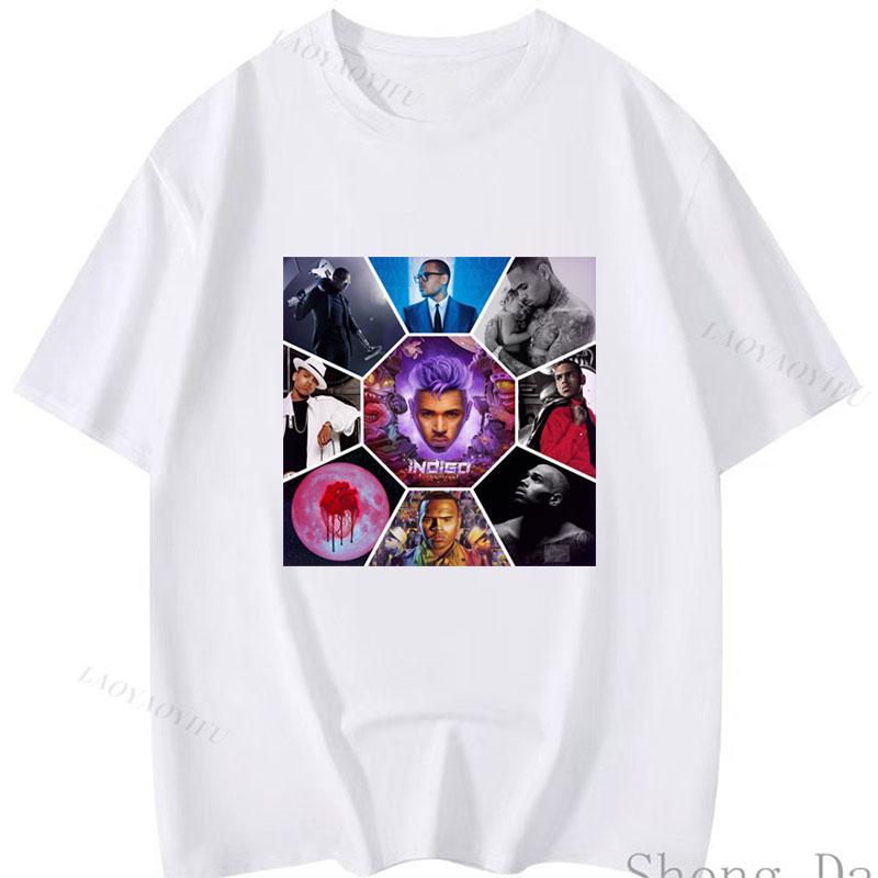New Fashion 2025 Fan Art For Chris Brown Concert T Shirt Cbbreezy Bowl Xx Tour Graphic Tshirts