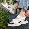 Sandals Men&#x27;s Summer Teen Versatile Casual Sandals Driving Platform Outdoor Sports Leisure Vietnam Beach Slippers