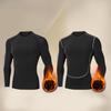 Men's Winter Thermal Quick-Dry Running Suit - Velvet Lined, High Elastic Fitness Tights