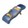 Kids Hair Washing Chair Stretchable Foldable Stable Children Shampoo Bed for Infant Baby Blue