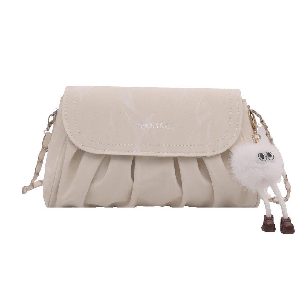 Женская летняя сумка через плечо на цепочке в форме облака, нишевый дизайн, 2025