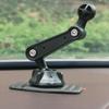 Штанга-удлинитель для автомобильного экрана, основание на присоске, силиконовый клейкий аксессуар, двойной шарнир, держатель для телефона