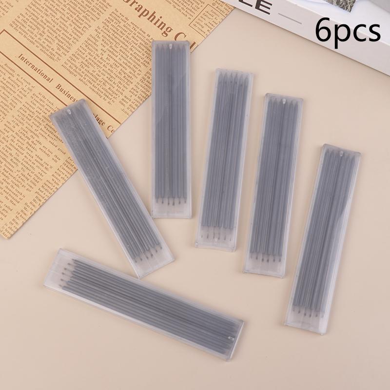 6 шт. сменные стержни для карандашей, карандаши с глубоким отверстием, сменные стержни для карандашей