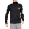 Adidas Jersey Top Aero Lady Sereno Cut 3 Stripes Slim Track Jacket IZA36/KNA80 Men's Black/White (H28910) XO