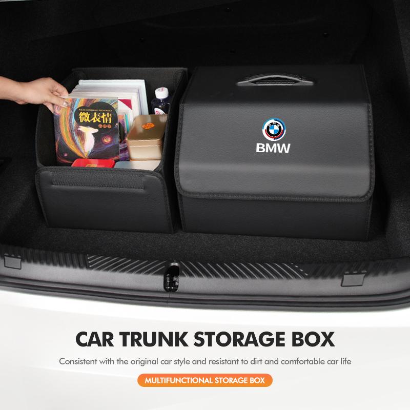 KHQB5 For BMW Car Trunk Storage Box Organizer Stowing Tidying Container Bag G01 G02 F15 F16 G05 G06 G07 F07 G30 G32 F40 F44 F34