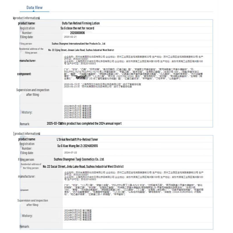 L'Oréal Revitalift Ретинол Набор из 5 средств для ухода за кожей против старения