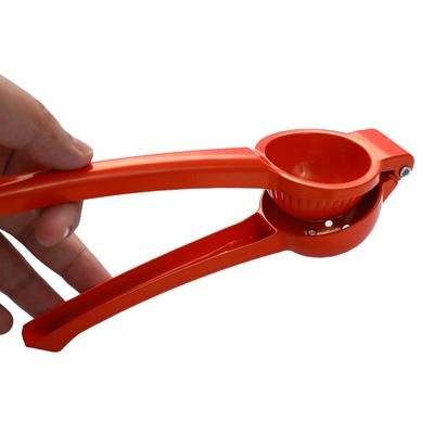 Креативная простота алюминиевый зажим для сока ручной лимон