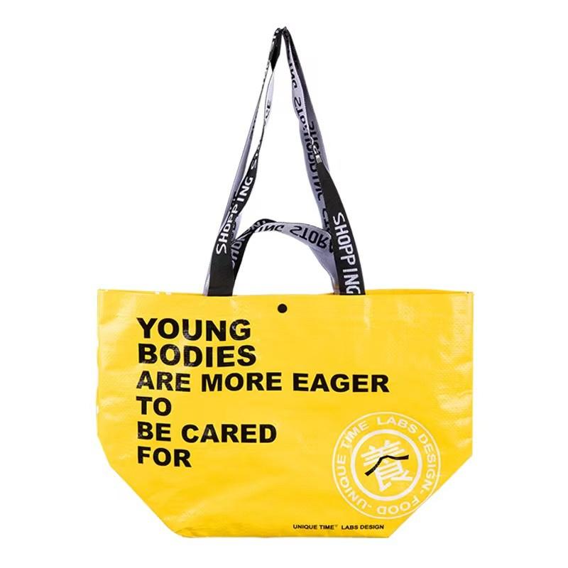 1 шт., водонепроницаемая складная сумка-тоут большой емкости из полипропилена, портативная сумка на одно плечо или с верхней ручкой, женская сумка на плечо